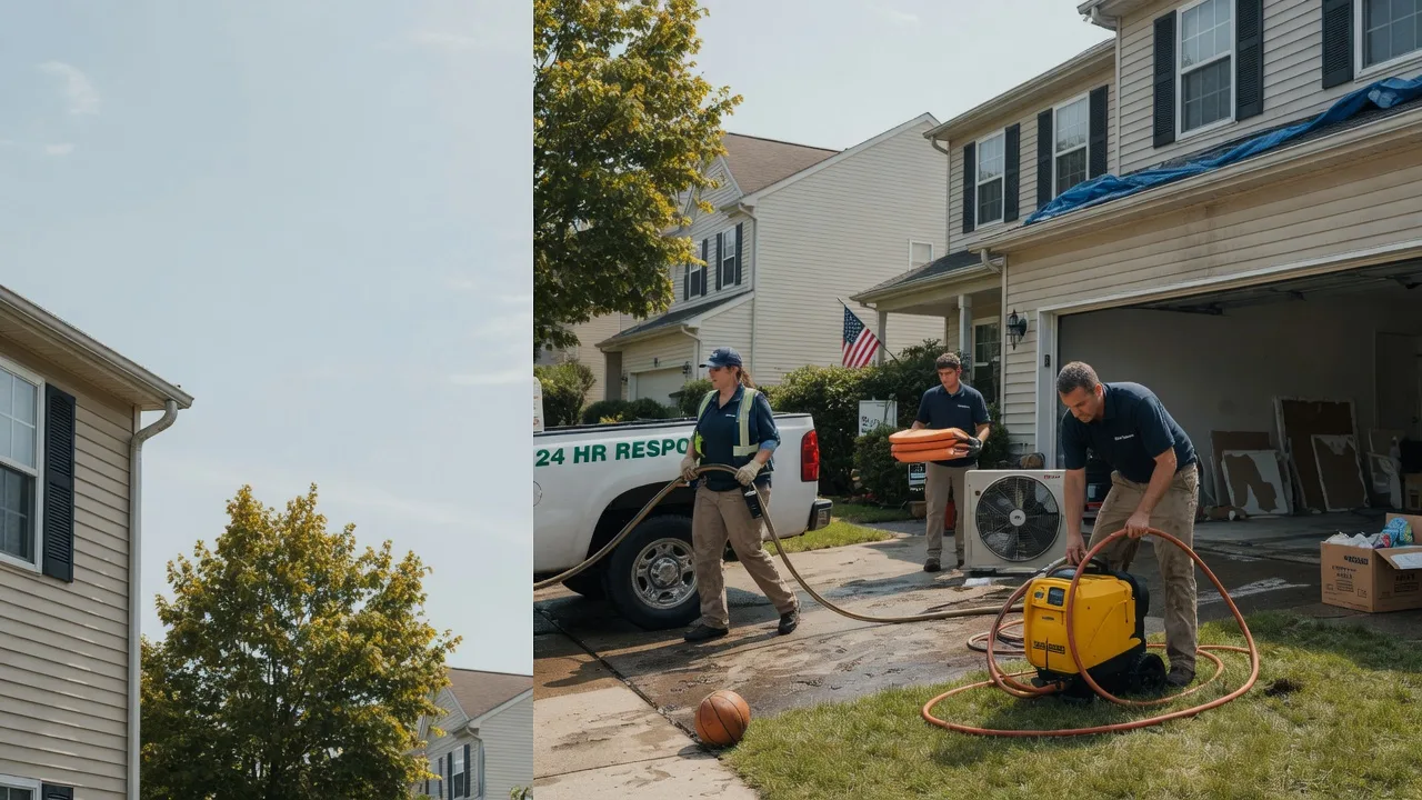Emergency Water Damage Restoration in Green Valley, WI near me
